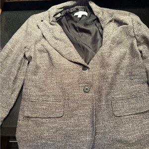 New York & Company Textured Gray Blazer